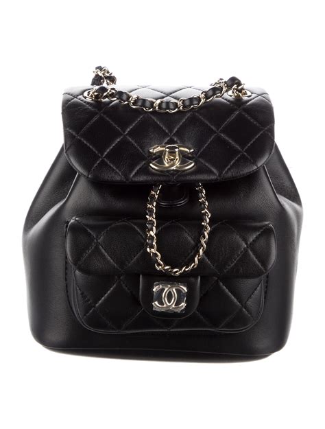 chanel backpack blogger outfits|Chanel duma backpacks.